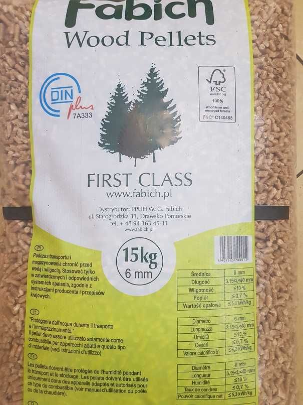 Pellet drzewny A1 premium FABICH