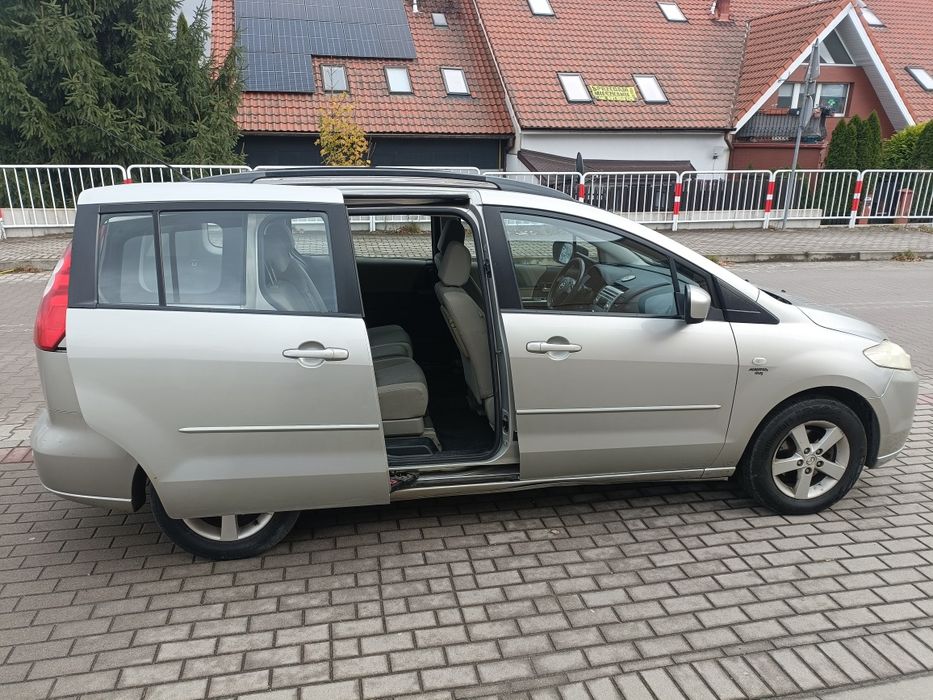 Mazda 5 pakowny Van 7 osobowy 2.0 LPG