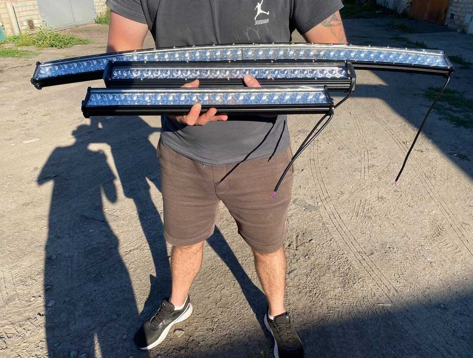 Фара на кенгурятник нива лед Люстра світлодіодна Балка дальний свет