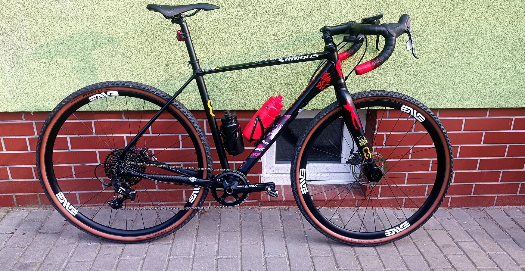 Rower Gravel szosowy Serious Gravix ,rozmiar M ,54 rama,Sram Apex 1x11