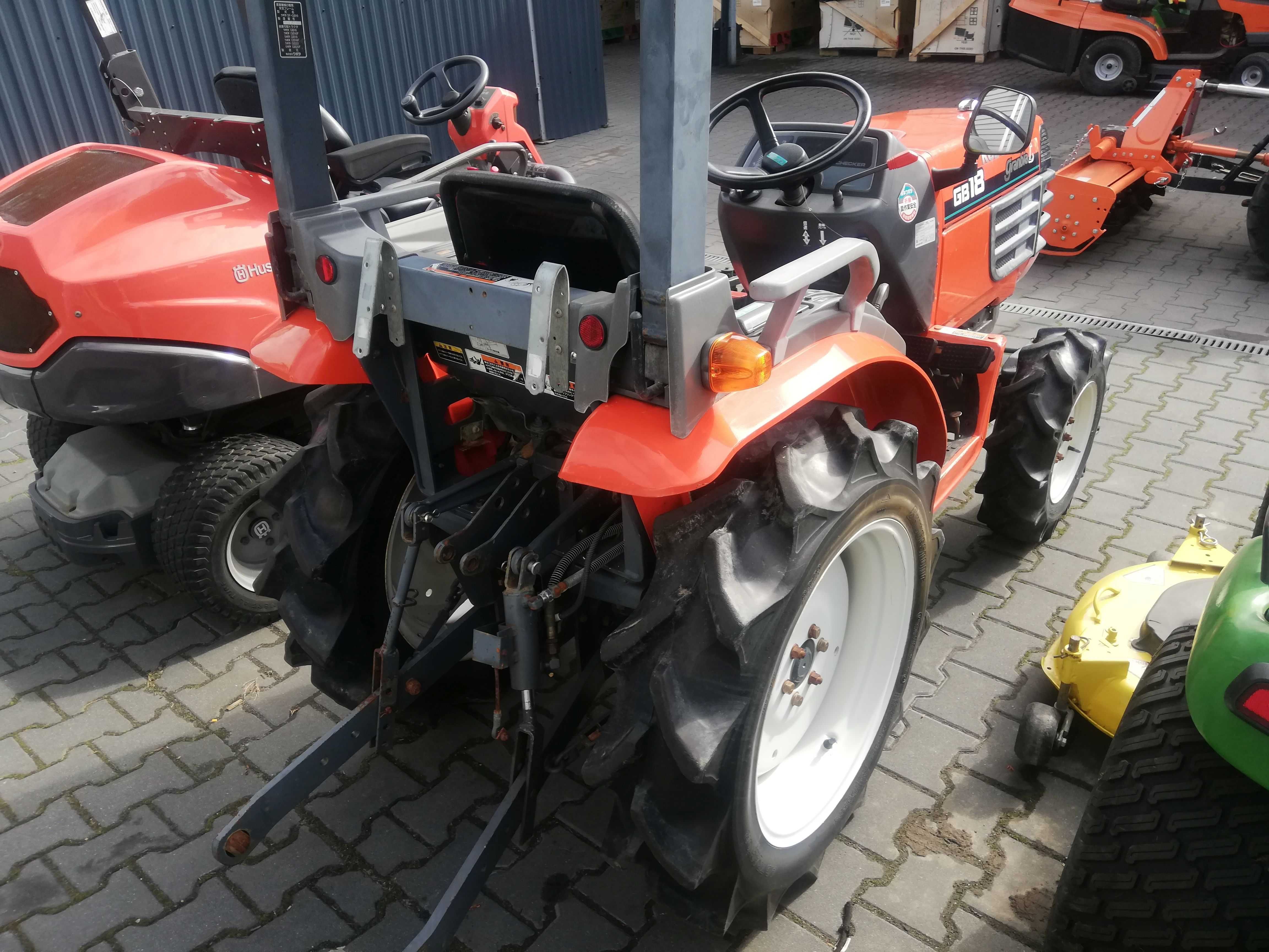 Traktor ciągnik Kubota Granbia-Boy GB-18 18KM 4x4 diesel gw. 1 rok