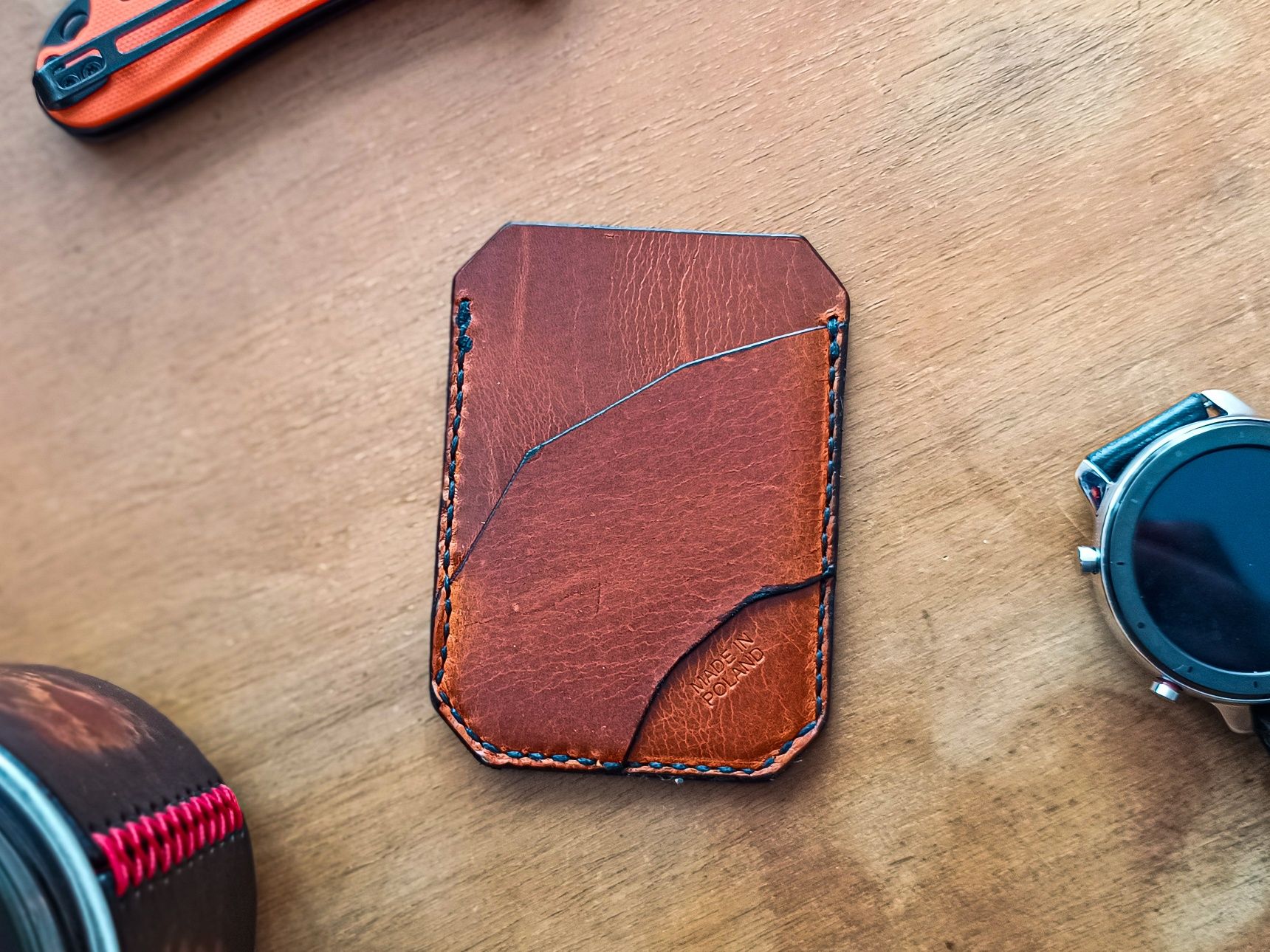Borubar Skóroszyj - EDC - mini portfel / cardholder