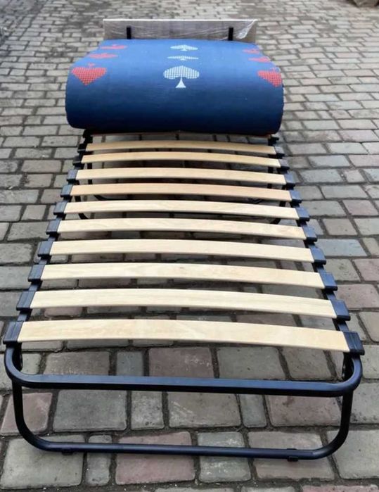 Раскладушка кровать с матрасом розкладушка ліжко розкладачка матрацом