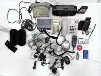 Dyktafon Telefon stacjonarny Kalkulator Magnetofon Radio Golarka