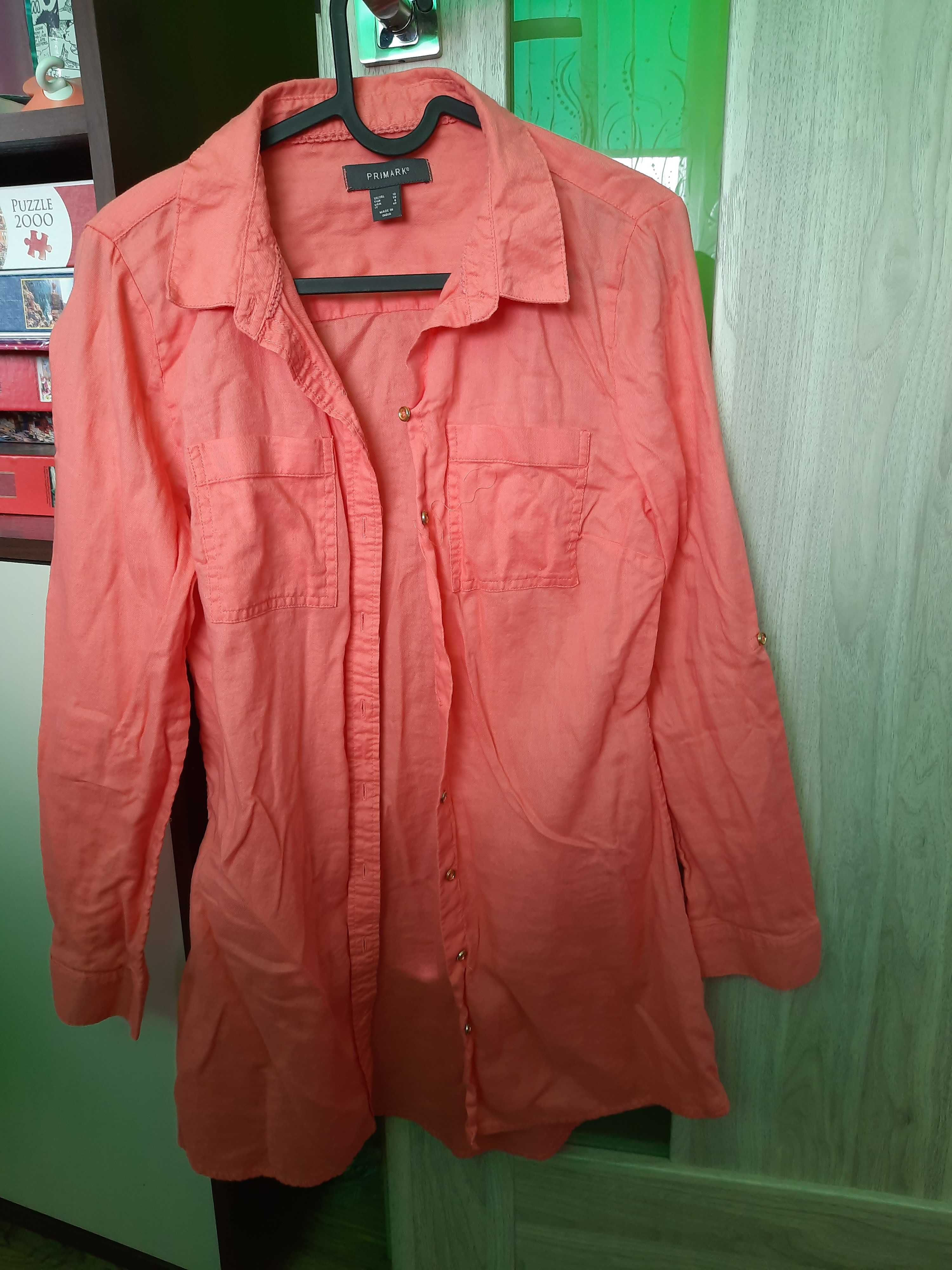 2 koszule dluzsze primark i H&M 38 M