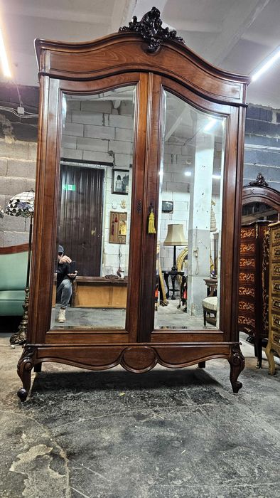 Antyk Stara Piękna Szafa Rokale ,,Robi Wrażenie,, Dwudrzwiowa