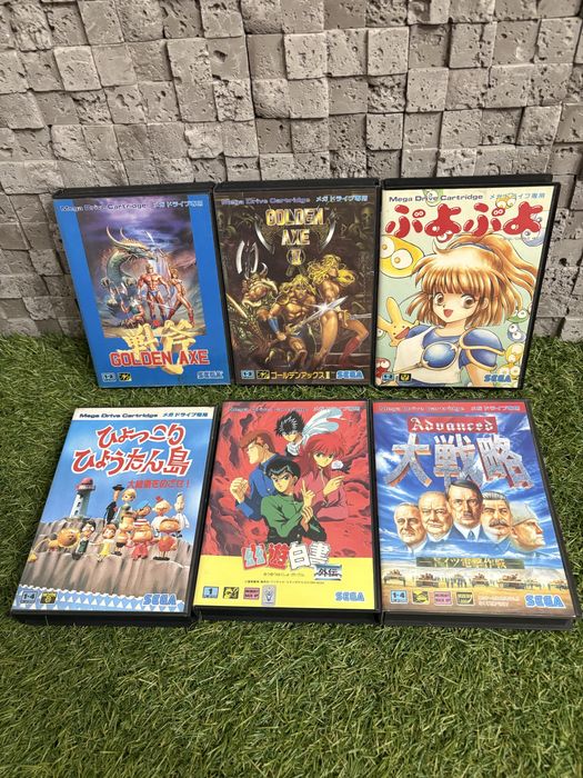 Лот 6 шт! SEGA MEGA DRIVE 2 оригінал!!