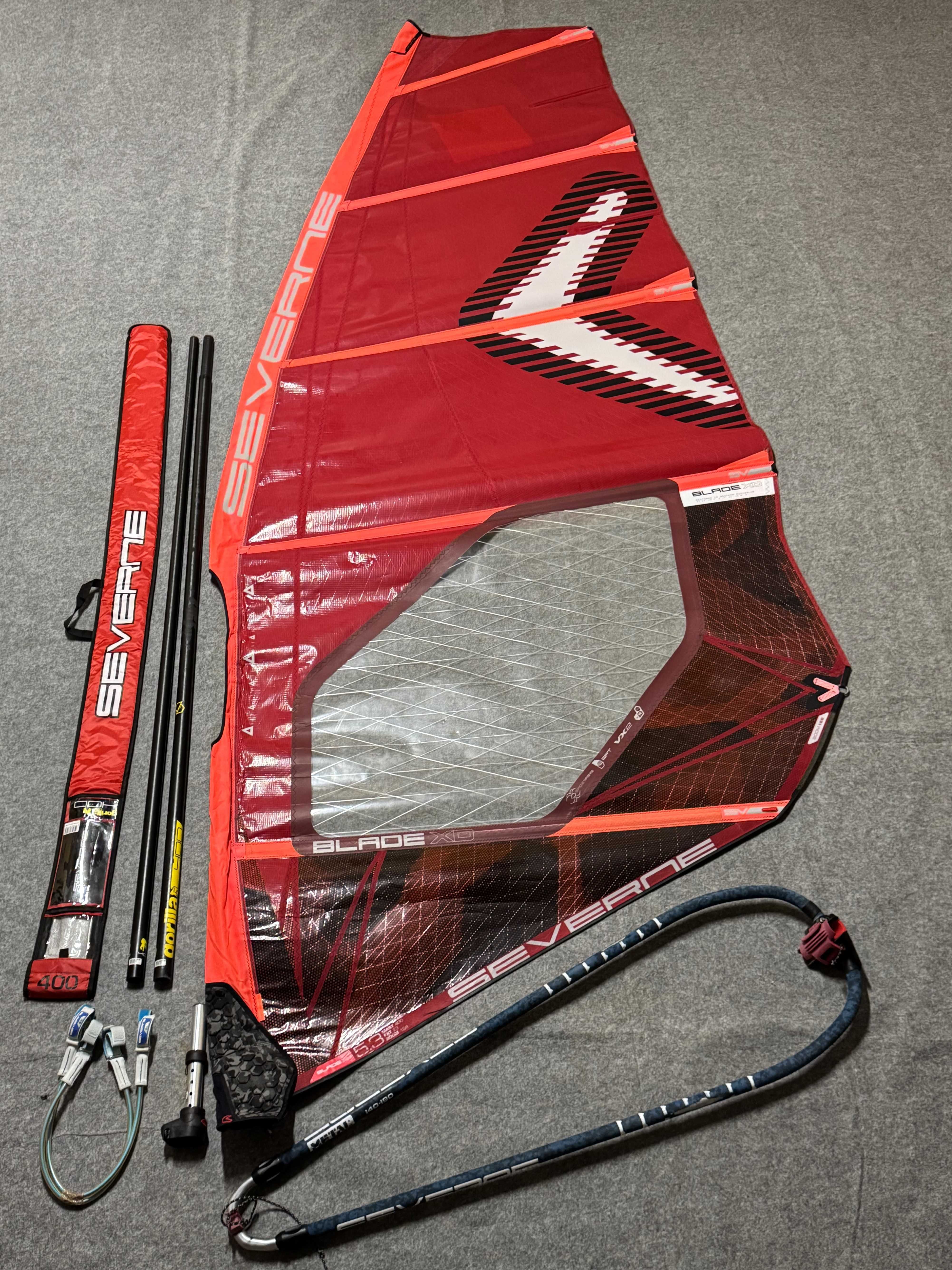 Severne BLADE 2024 - kompletny pędnik windsurfing
