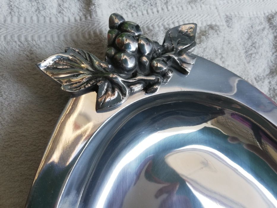 Travessa Estanho 45cm (nova)