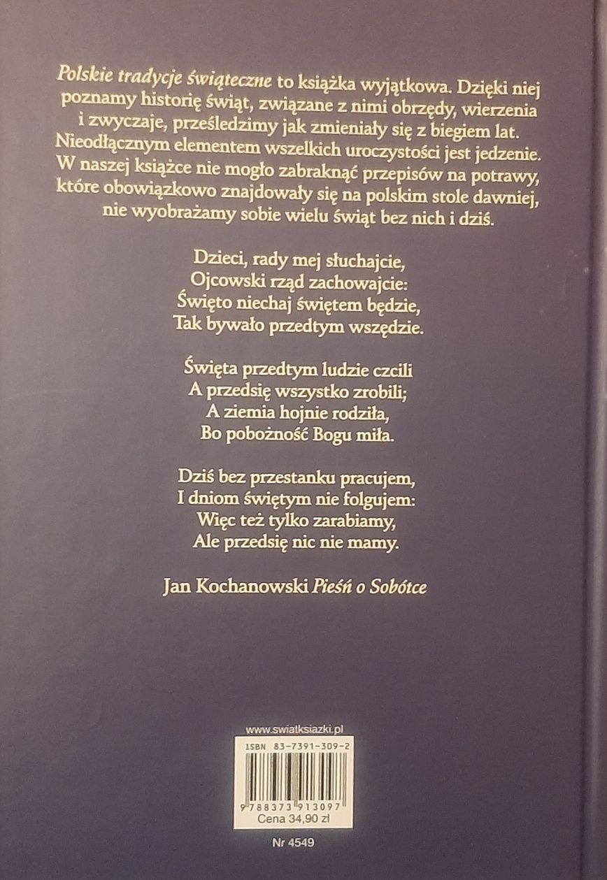 Polskie tradycje świąteczne - Hanna Szymanderska