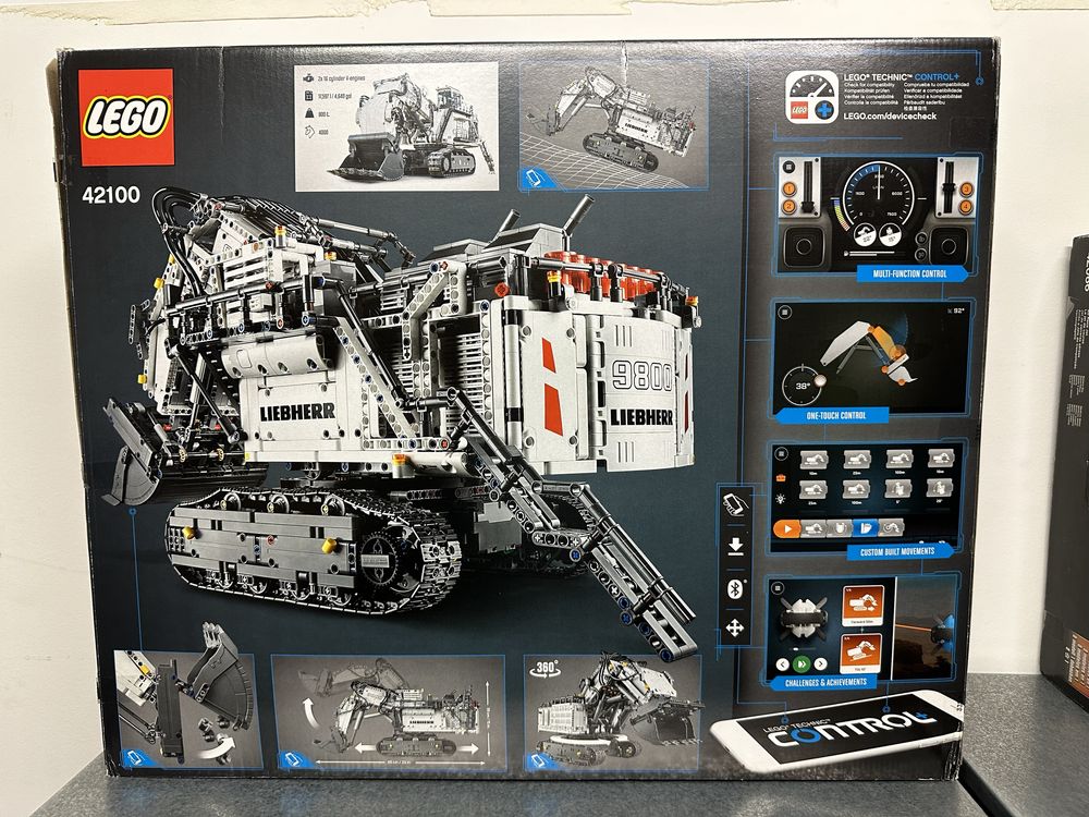 Lego Technic 42100 Liebherr Novo (Descontinuado!)