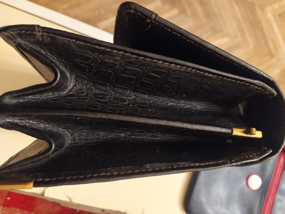 Клатч из натуральной кожи