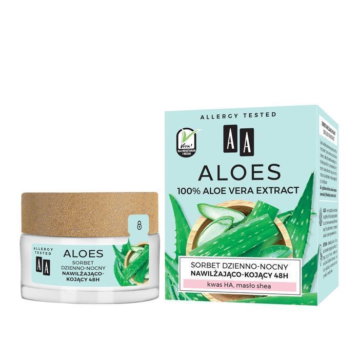 AA Aloes Sorbet 100% Aloe Vera - Nawilżająco-Kojący 50ml