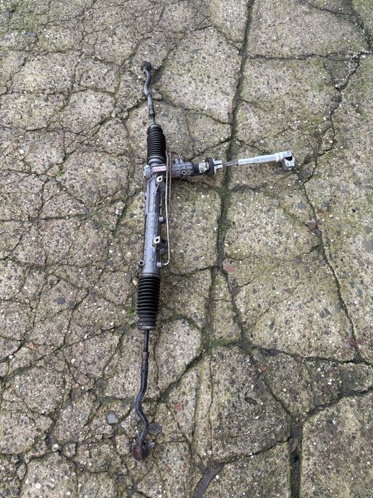 Magiel maglownica przekładnia kierownicza fioletowa tabliczka bmw e46