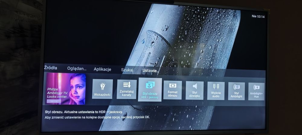 Telewizor LED Philips 43 wifi  6703 Ambilite3x 4k/HDR/DTS HD Netflix