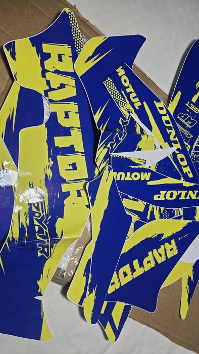 Kit gráfico Yamaha YFM 350 Raptor