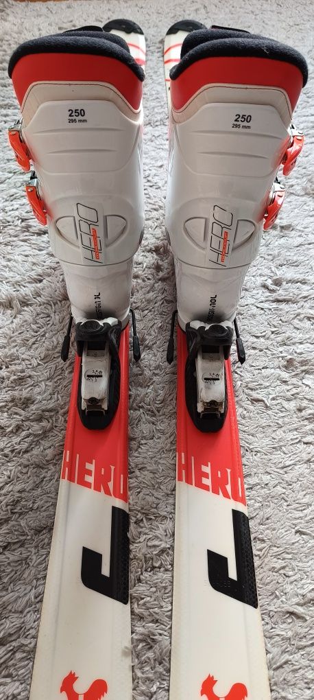 Komplet narciarski  Rossignol Hero narty 130 buty 25,5