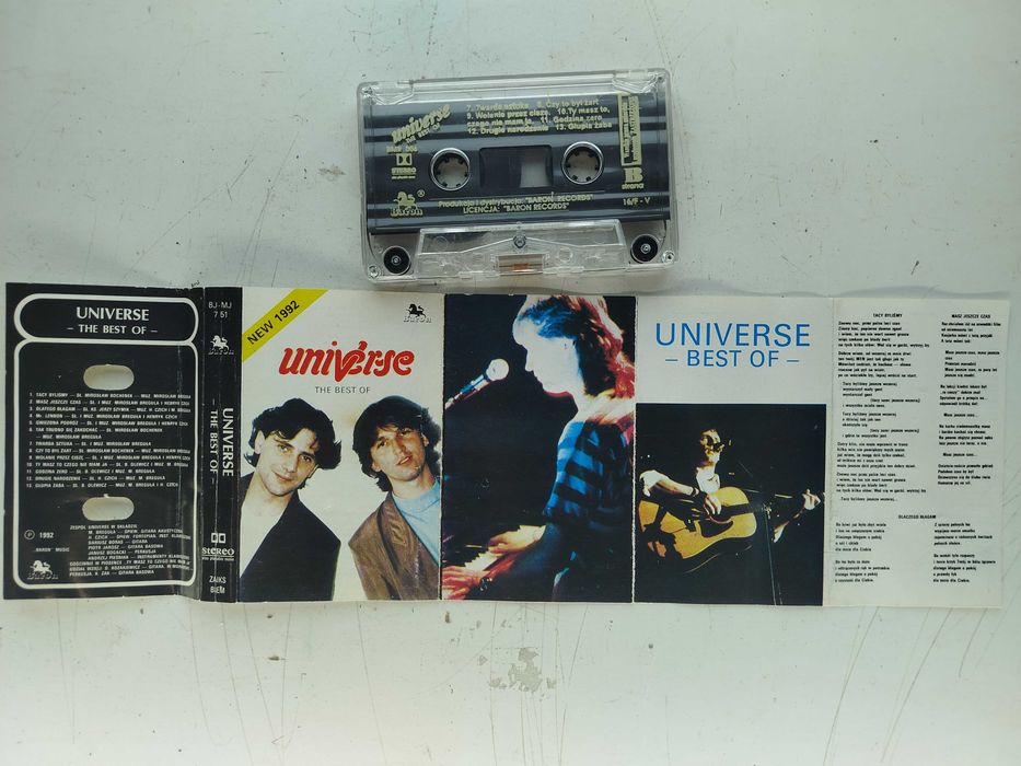 Universe The Best of new 1992 kaseta Baron Ballad Pop Rock