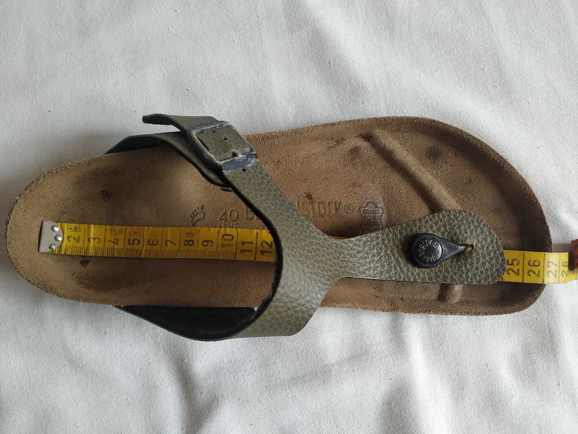 Шлепанцы босоножки женские "Birkenstock" Размер-40 (26 см)