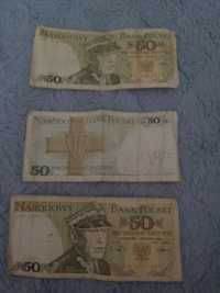 Stare banknoty 50 zł