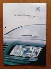 Prospekt VW Bora Polski! PL Folder Broszura Katalog Auto Cars
