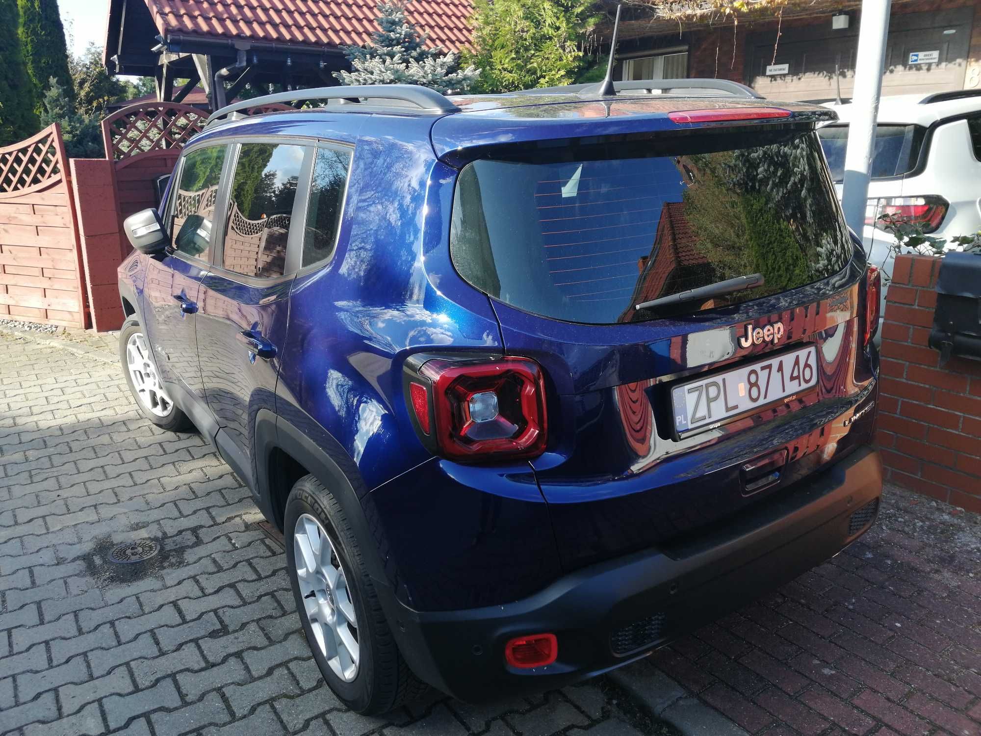 Jeep Renegade Ltd 2018 1.0, 120Km PL I właś, bezwyp, garaż, 110 tys km
