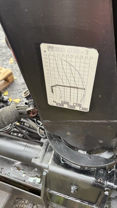 Hiab 060-3 кран маніпулятор