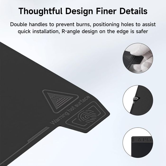 Creality Official Płyta PEI do Ender 3 S1 Plus K1 Max, 315x310mm