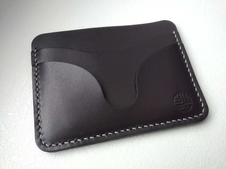 Skórzany portfelik , etui na karty - Cardholder  - skóra naturalna
