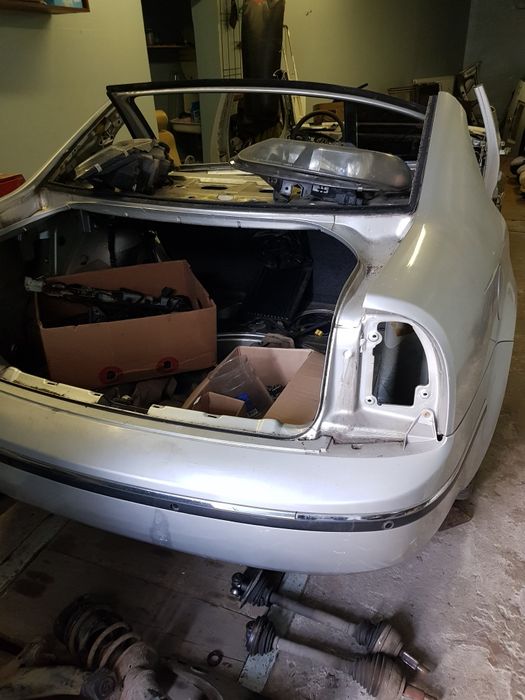 Кузов задняя часть Skoda Superb 1