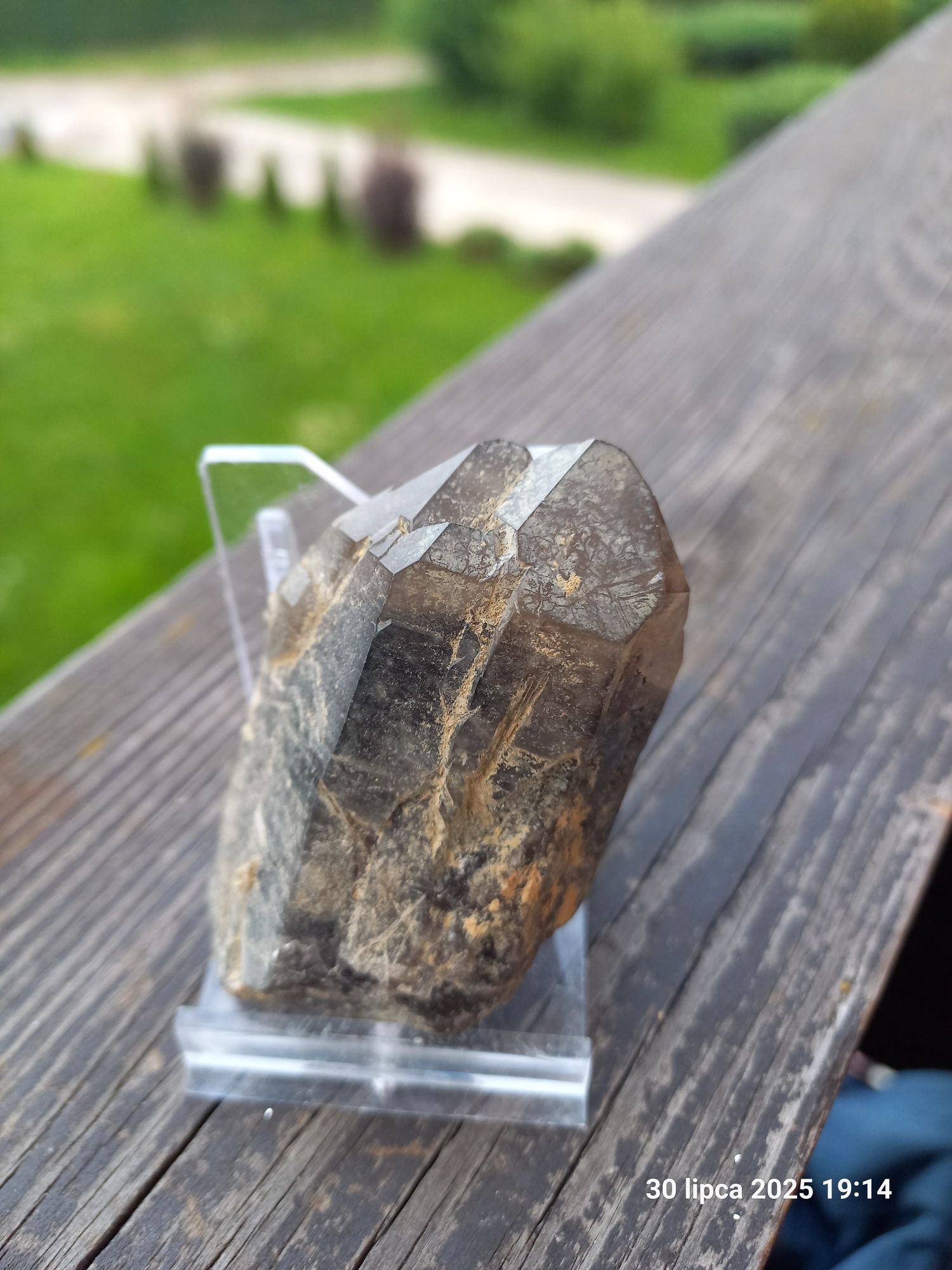 Minerały kwarc dymny