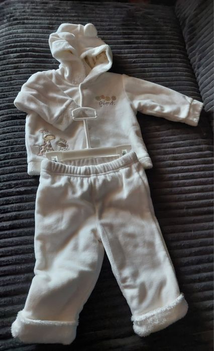 Komplet niemowlęcy dziewczynka roz.68 cieply