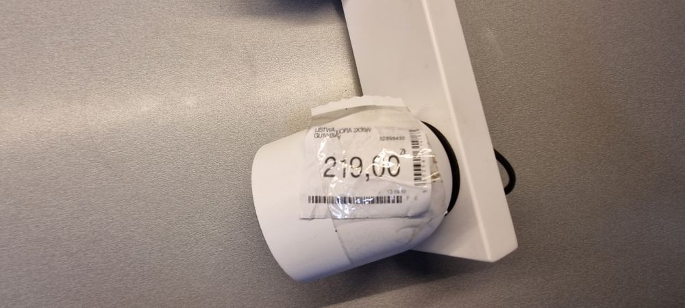 Kinkiet Listwa halogenowa lampa 2x35W GU10