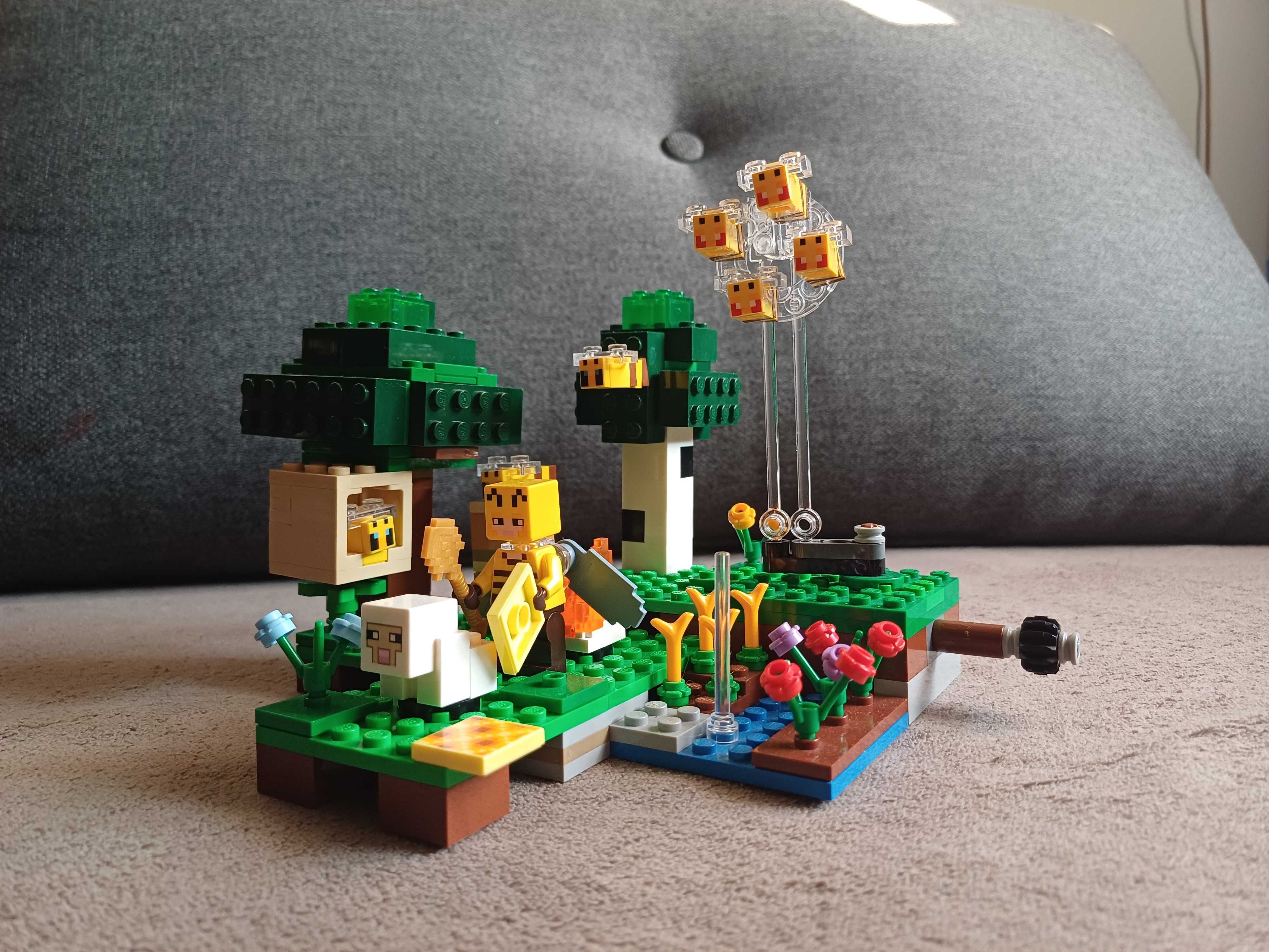 lego minecraft 21165 pasieka