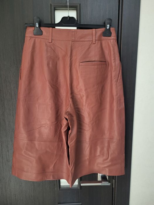 Новые кожаные кюлоты Zara
