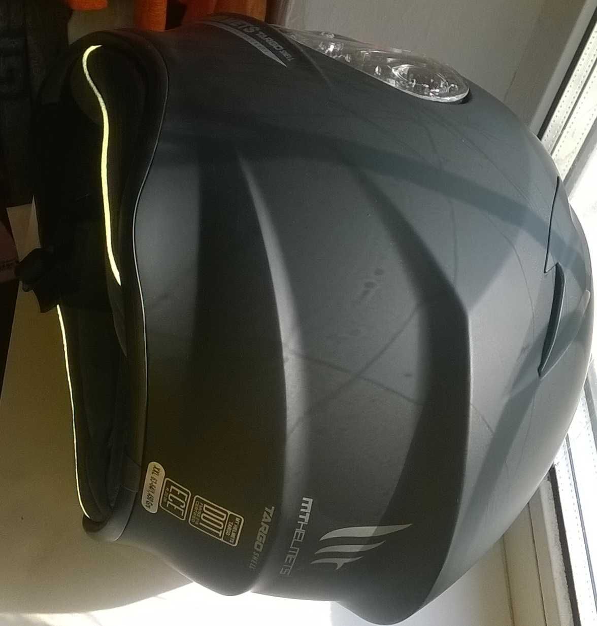 Мото шлем МТ HЕLМETS TARGO black интеграл XXL+ подшлемник