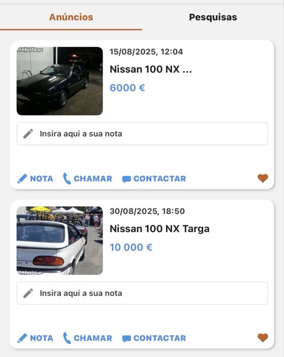Nissan 100 NX  -1.6Cc - 1993 C/Ac