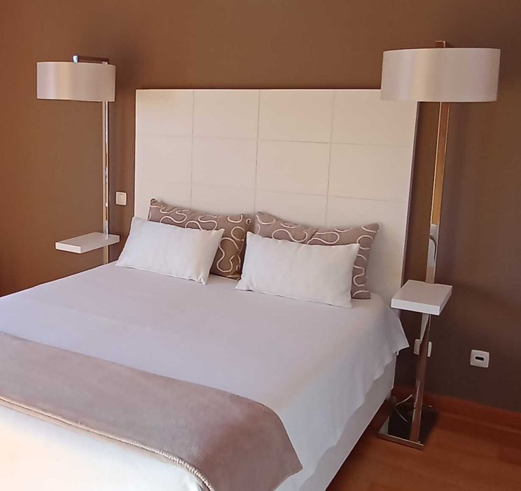 Candeeiro de pé em Inox