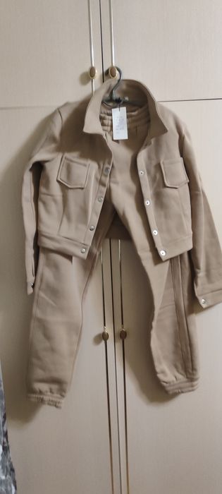 Костюм трьохнитка на флісі, спортивный костюм, джогери, кофта