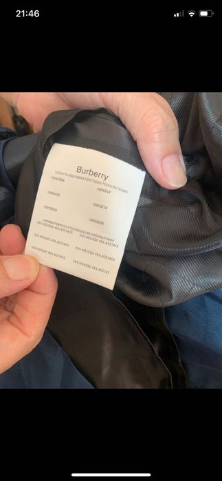 Vestido burberry 100% seda