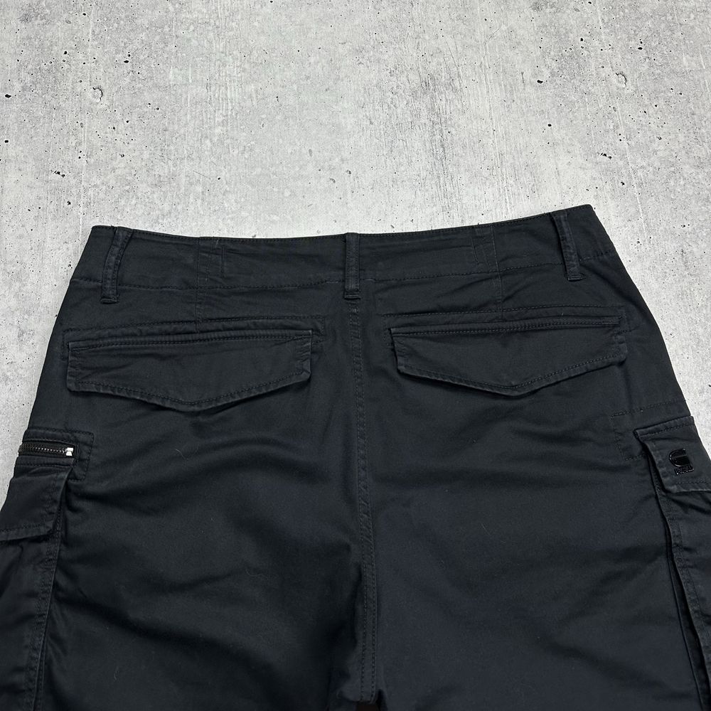 Черные карго шорты G Star Raw Rovic Zip Relaxed 1/2 размер 34 (L)
