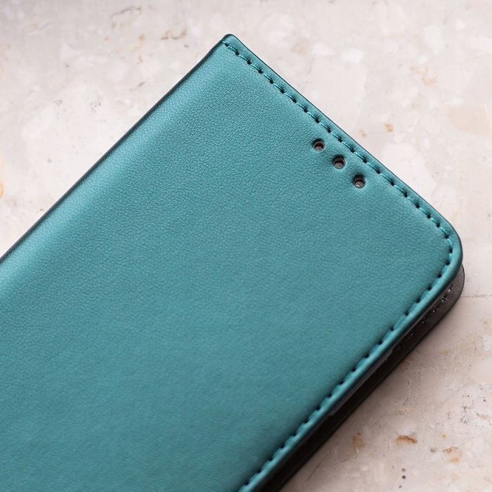 Etui Z Klapką Obudowa Magnetic Do Xiaomi Redmi 14C 4G Ciemnozielone