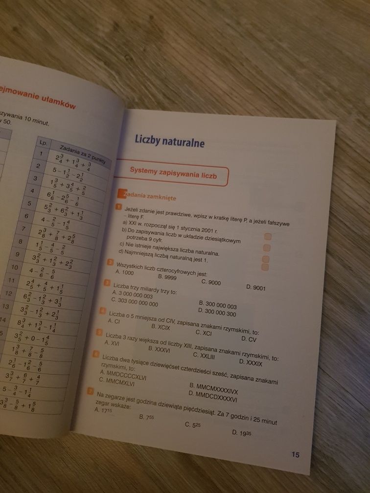 Zbiór zadań Matematyk wokół nas klasa 5 WSiP