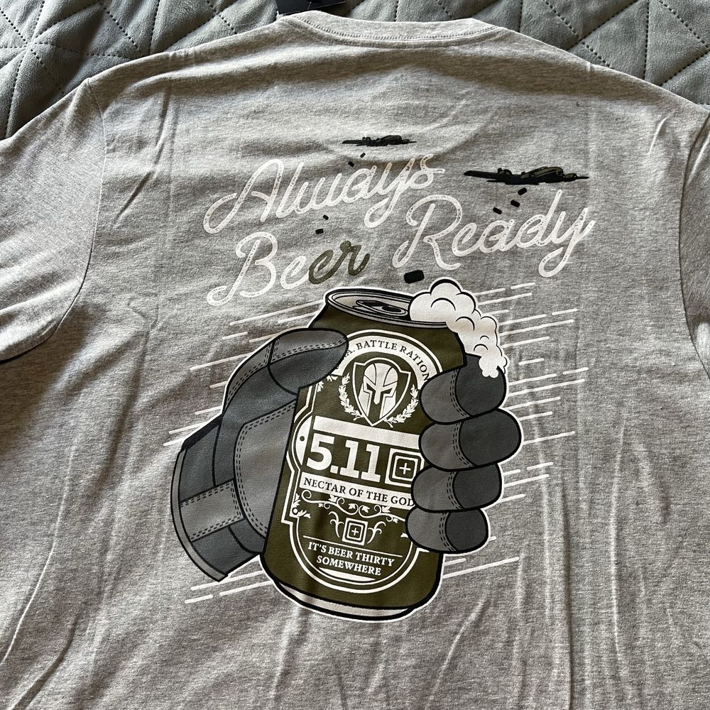 Футболка 5.11 tactical ALWAYS BEE.R READY TEE розмір M,L