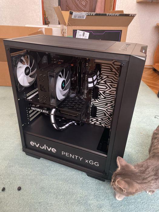 Ryzen 7 5700x3d + RTX 3060 + 8гб озу