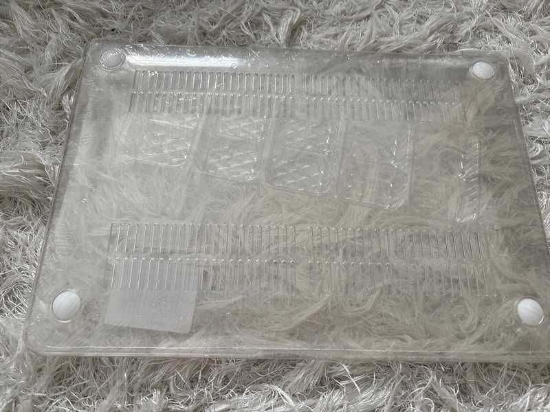 Etui obudowa Macbook Air 13 13.6 Glitter clear