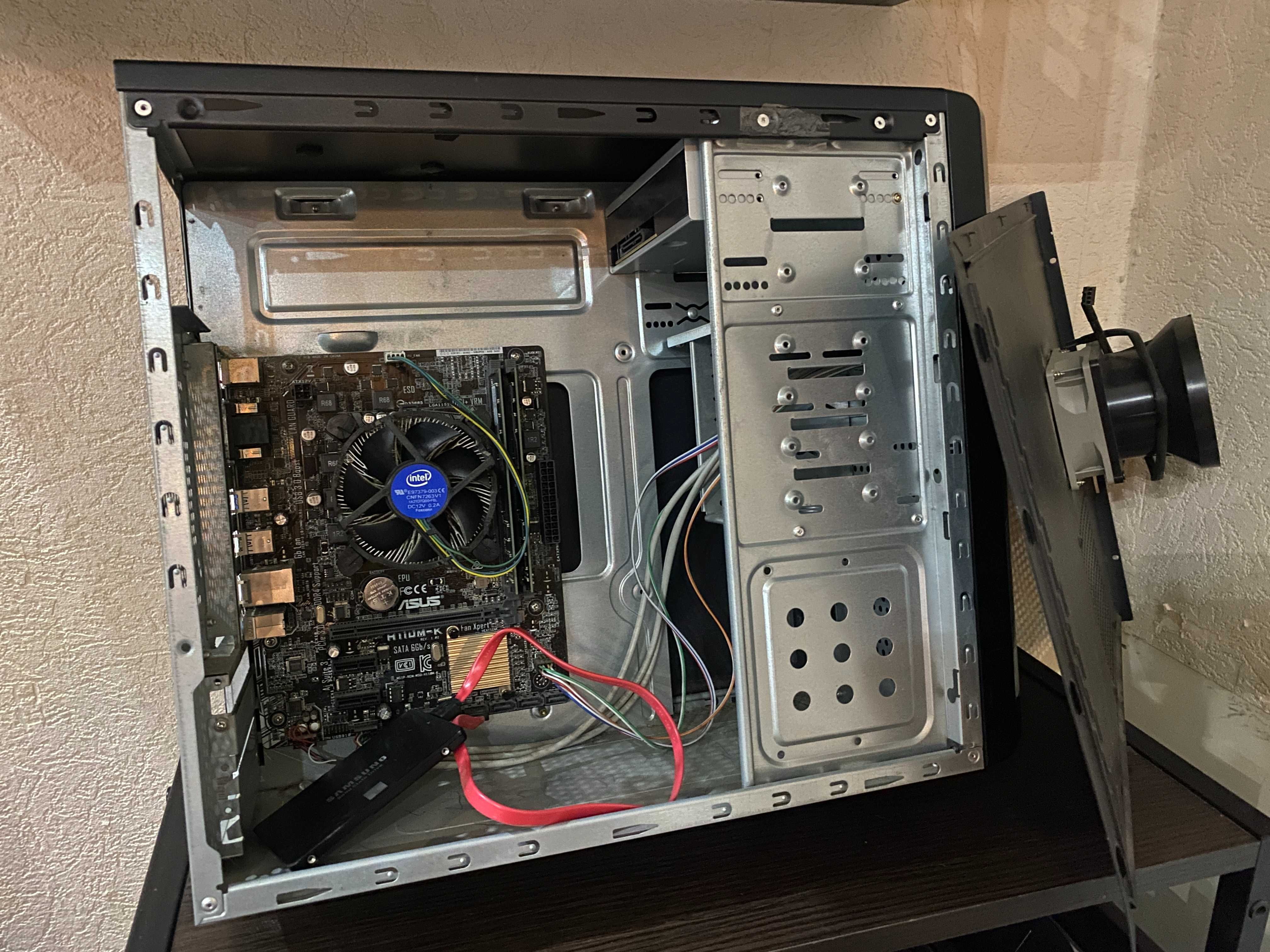Комп'ютер на базі  Asus H110m-k та pentium G4400