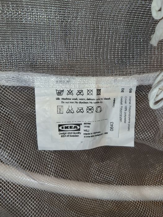 Ikea bryne baldachim moskitiera