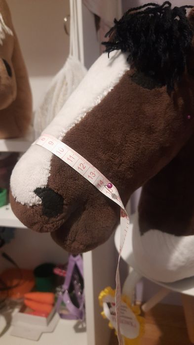 niebieski kantar dla hobby horse na zamówienie