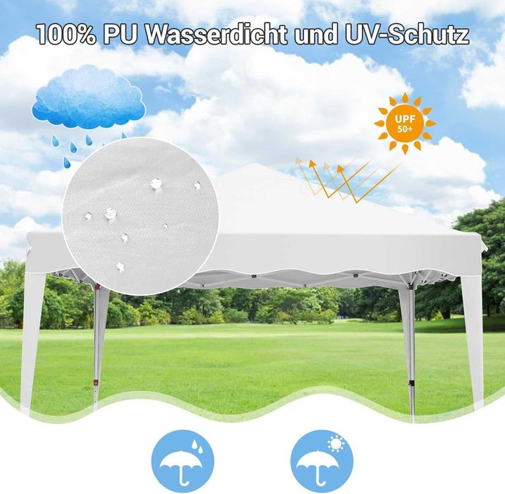 Nowy namiot ogrodowy / altana 3x3 / pawilon imprezowy / pergola !W154!